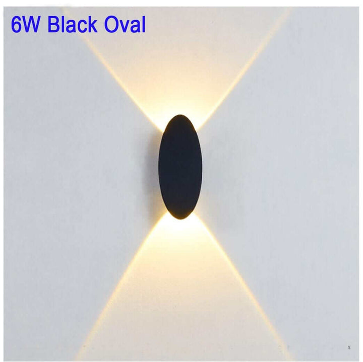 Moderne Buitenwandlamp - Ovaal & Rechthoekig Design