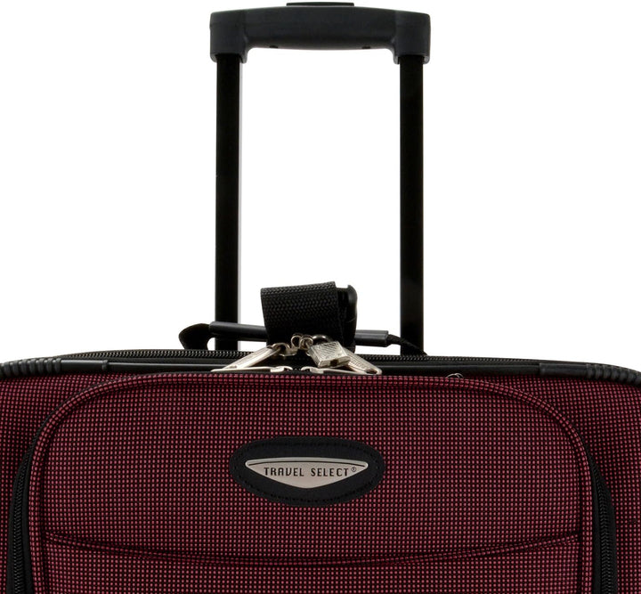Georganiseerd inpakken met de bijpassende inpakblokken in een TravelMax softshell koffer.