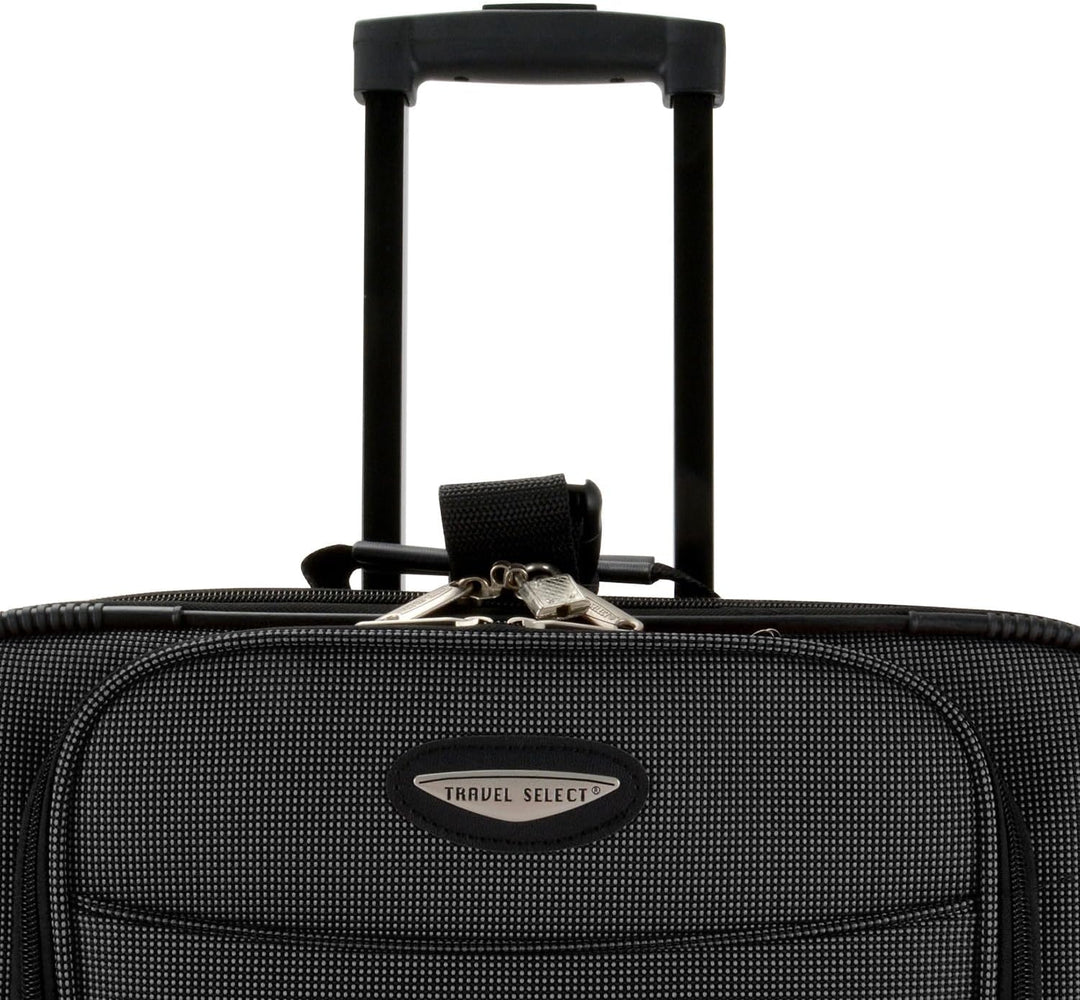 Veilige en georganiseerde softshell bagageset met 8 delen, inclusief TSA-slot en inpakblokken.