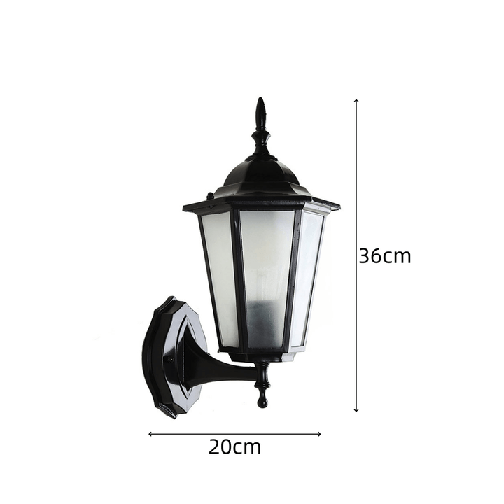 Retro Buiten Wandlamp - Tuin Decoratie