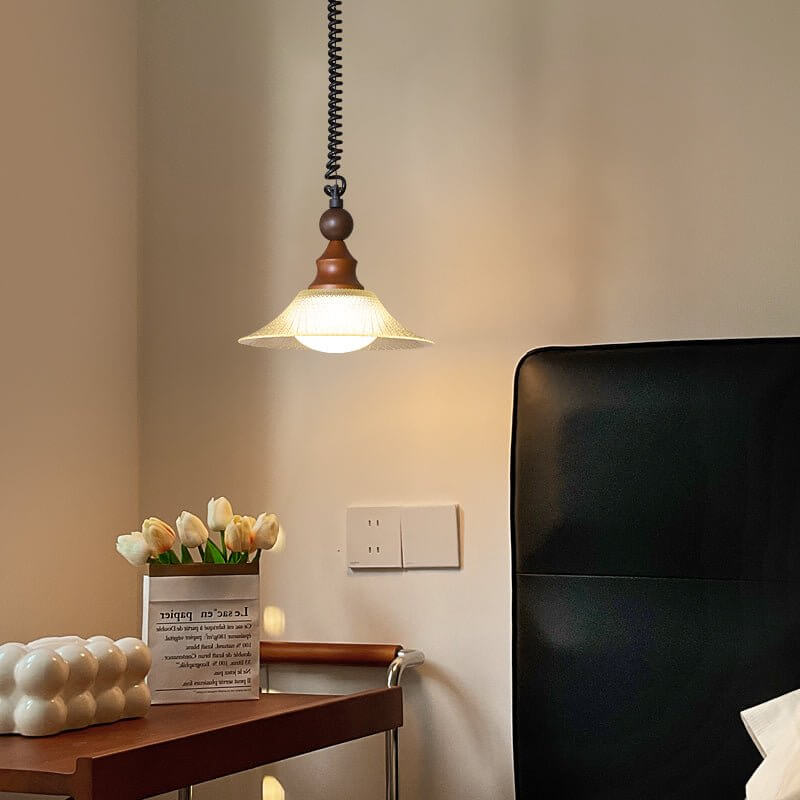 Hanglamp met Houten Accent - Stijlvol & Sfeervol