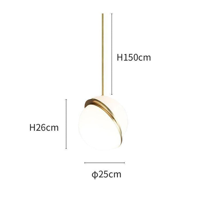 Moderne Halve Maan Hanglamp - LED