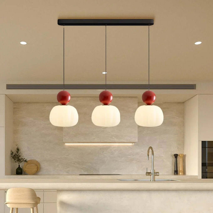 Art Deco Hanglamp - Crème Stijl