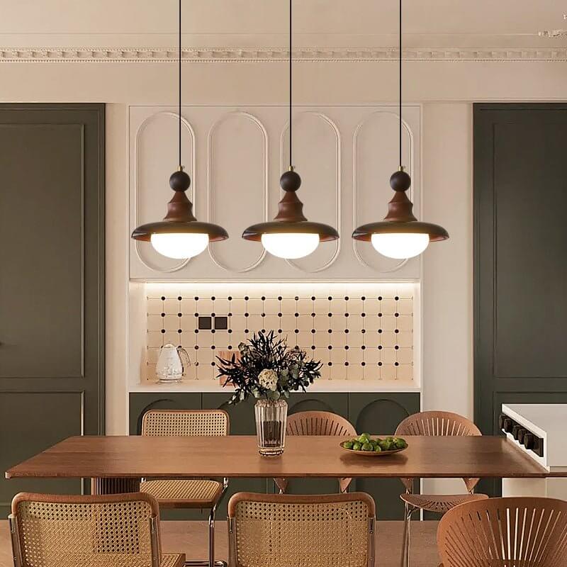 Hanglamp met Houten Accent - Stijlvol & Sfeervol
