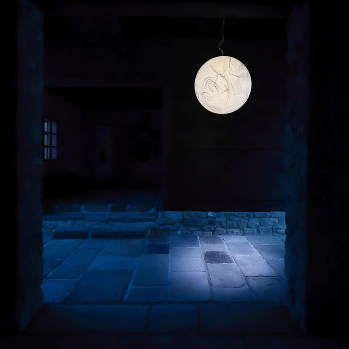 Zijden Hanglamp - Sfeervolle Verlichting voor Uw Interieur