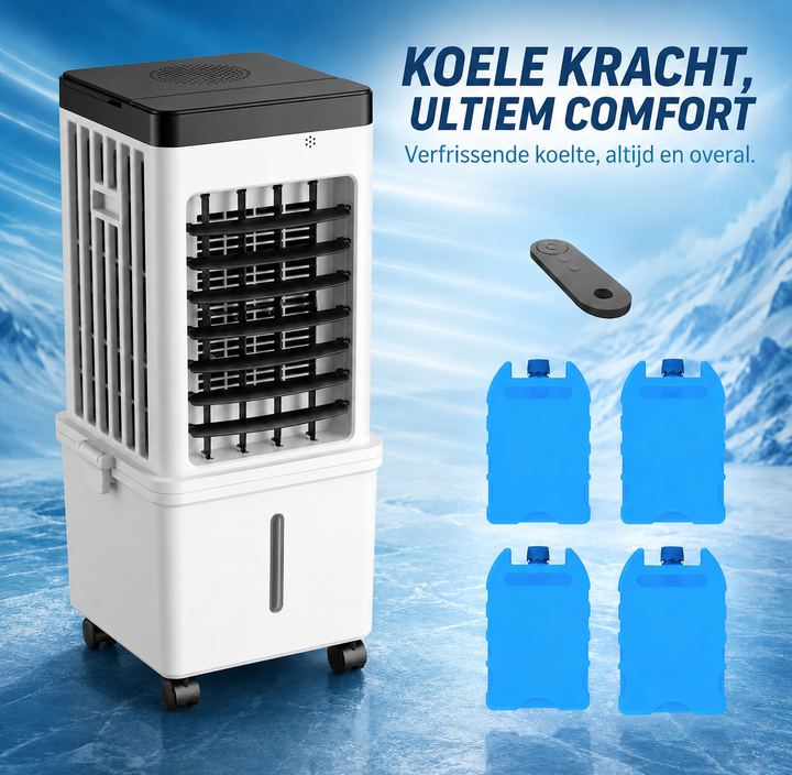 Mobiele Raamloze Airconditioner | Snel Koel Comfort