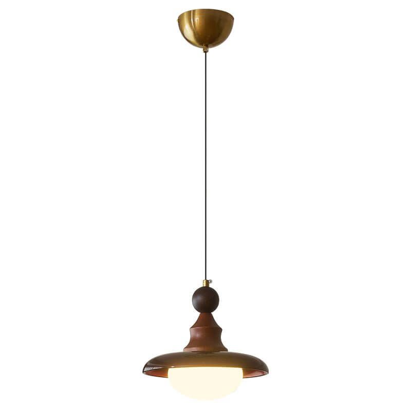 Hanglamp met Houten Accent - Stijlvol & Sfeervol
