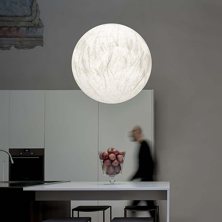 Zijden Hanglamp - Sfeervolle Verlichting voor Uw Interieur