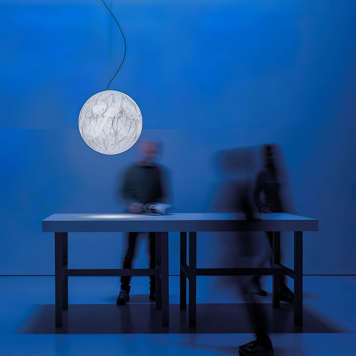 Zijden Hanglamp - Sfeervolle Verlichting voor Uw Interieur