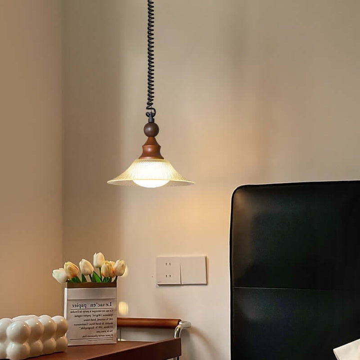 Hanglamp met Houten Accent - Stijlvol & Sfeervol