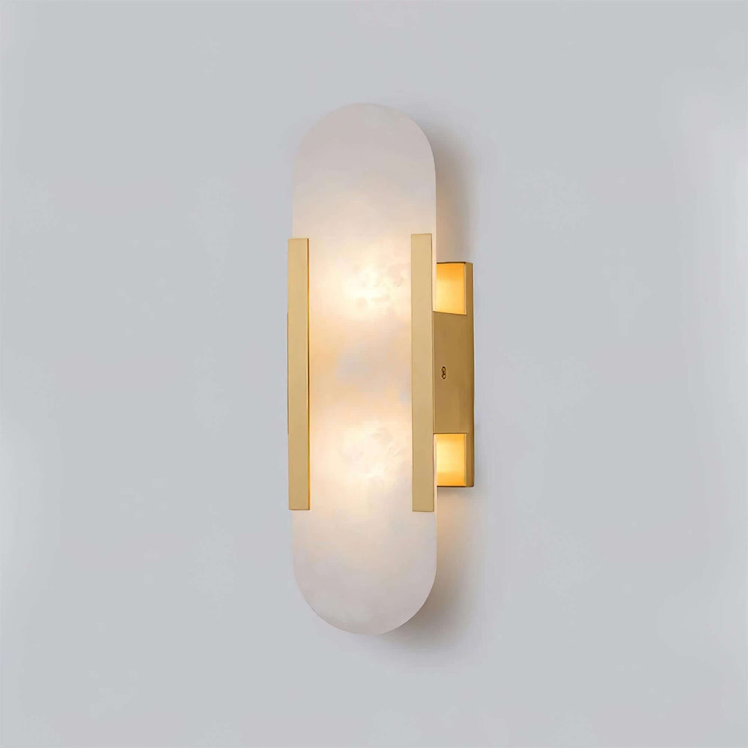 Moderne Wandlamp - Albast & Metaal