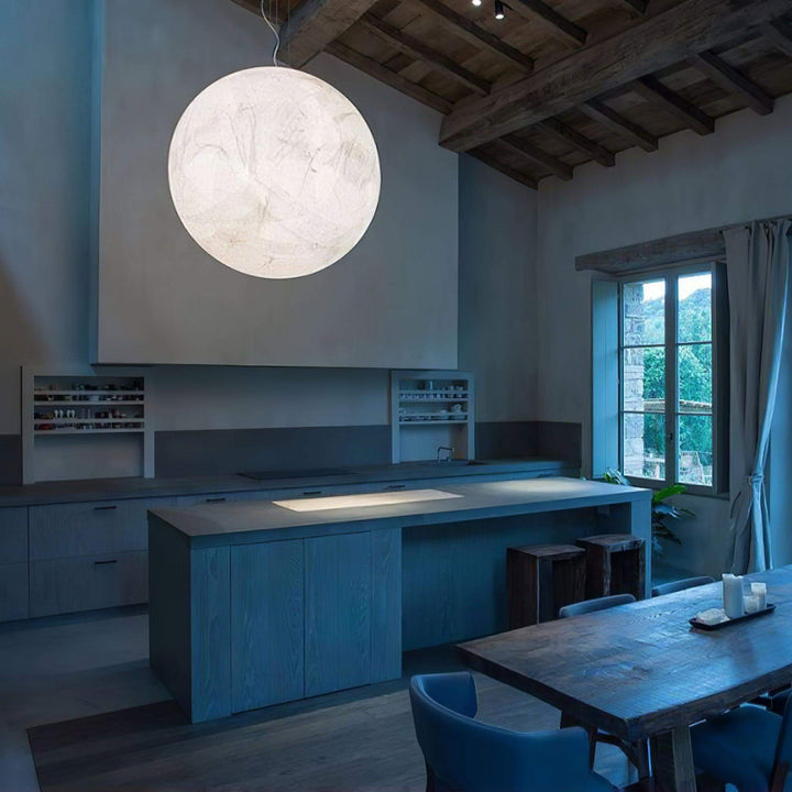 Zijden Hanglamp - Sfeervolle Verlichting voor Uw Interieur