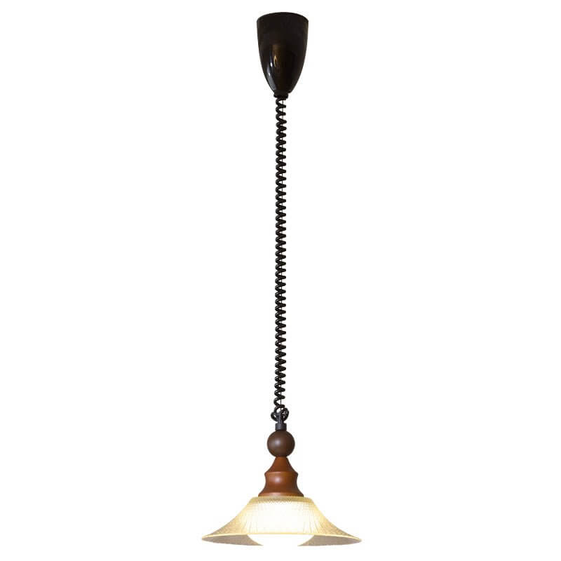 Hanglamp met Houten Accent - Stijlvol & Sfeervol