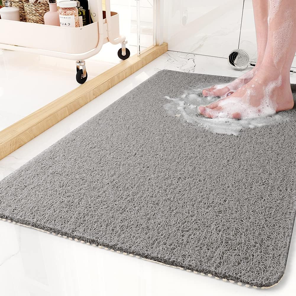 Veilige antislip douchemat voor de badkamer. Sneldrogend en hygiënisch comfort onder de douche.