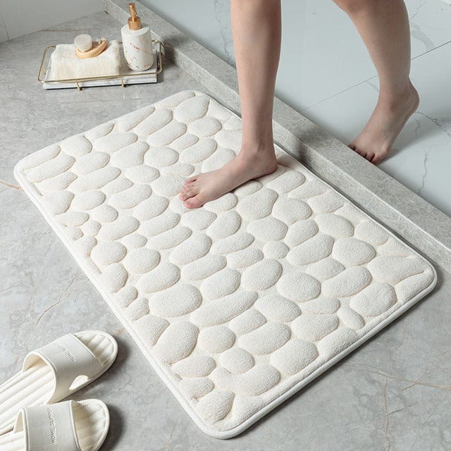 Antislip douchemat in diverse kleuren, 60x40 cm, elegant en veilig voor badkamer. Hoogwaardig materiaal, eenvoudig te reinigen
