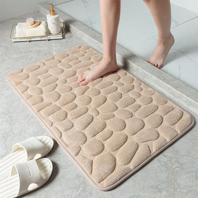 Antislip douchemat in diverse kleuren, 60x40 cm, elegant en veilig voor badkamer. Hoogwaardig materiaal, eenvoudig te reinigen