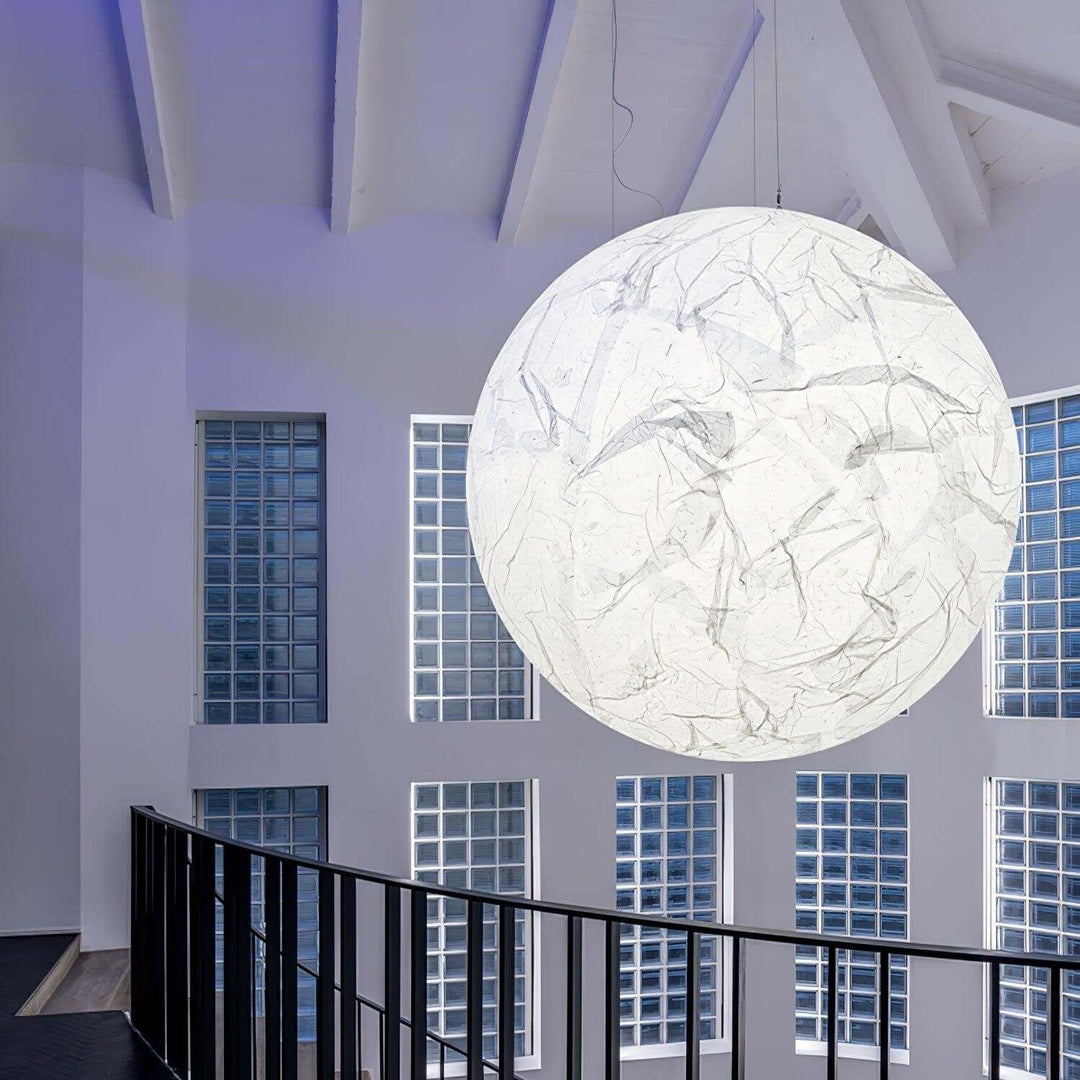 Zijden Hanglamp - Sfeervolle Verlichting voor Uw Interieur