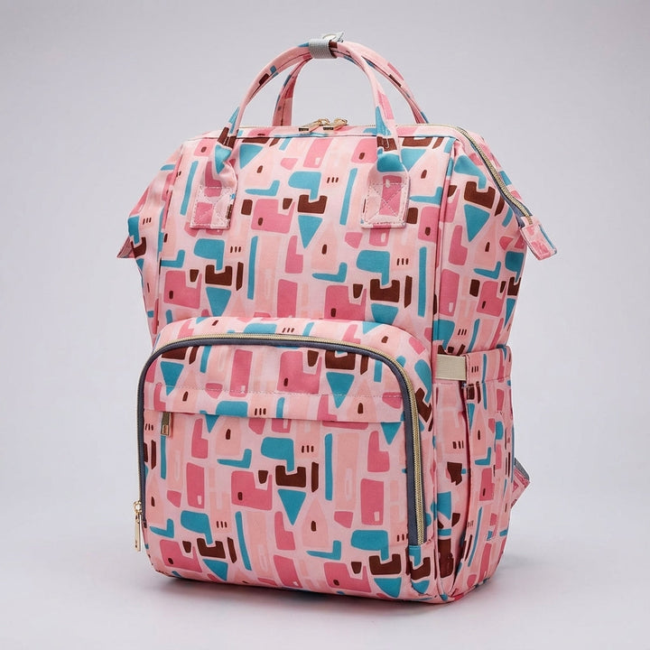 Comfortabele luiertas rugzak voor ouders. Deze praktische babytas draagt makkelijk, perfect als reistas.