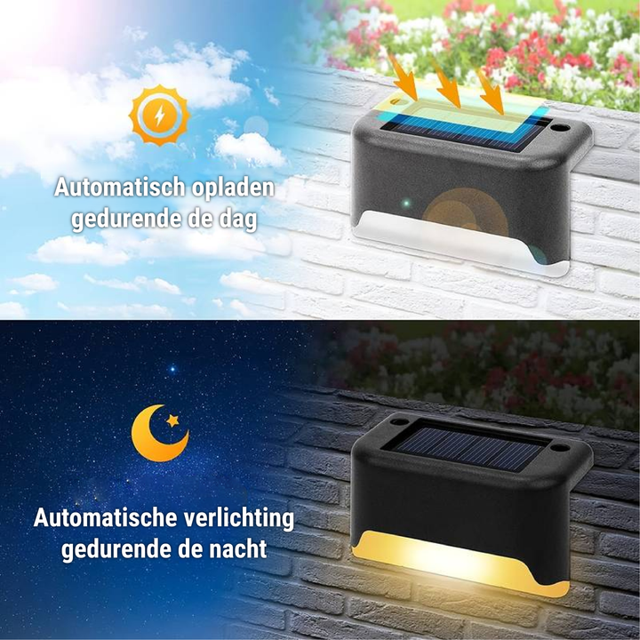 Draadloze LED Solar Buitenlampen voor Tuin en Oprit