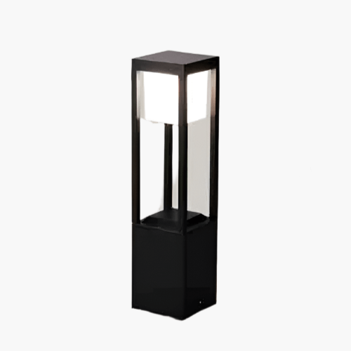 Kubusvormige Buitenlamp op Zonne-energie (60cm)