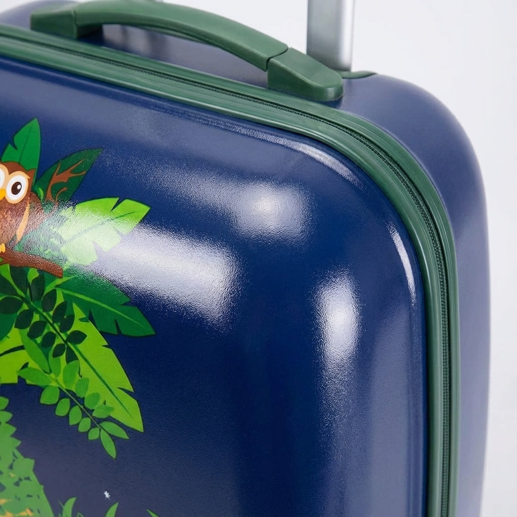 Comfortabele TinyTrek kinder rugzak, onderdeel van de reisset, ideaal voor school of als handbagage.