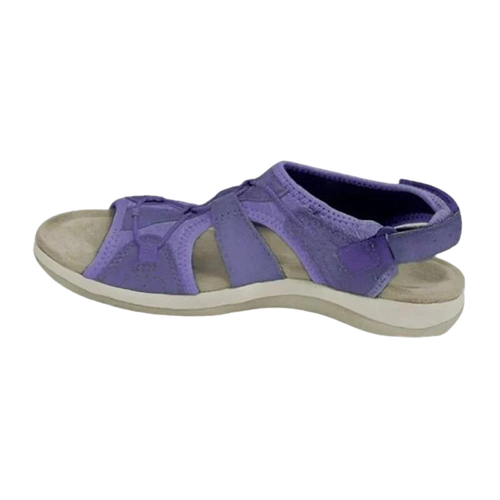 "Blauwe Ursula orthopedische sandalen, stijlvol en comfortabel, bieden ultieme voetondersteuning en zijn ideaal voor dagelijk
