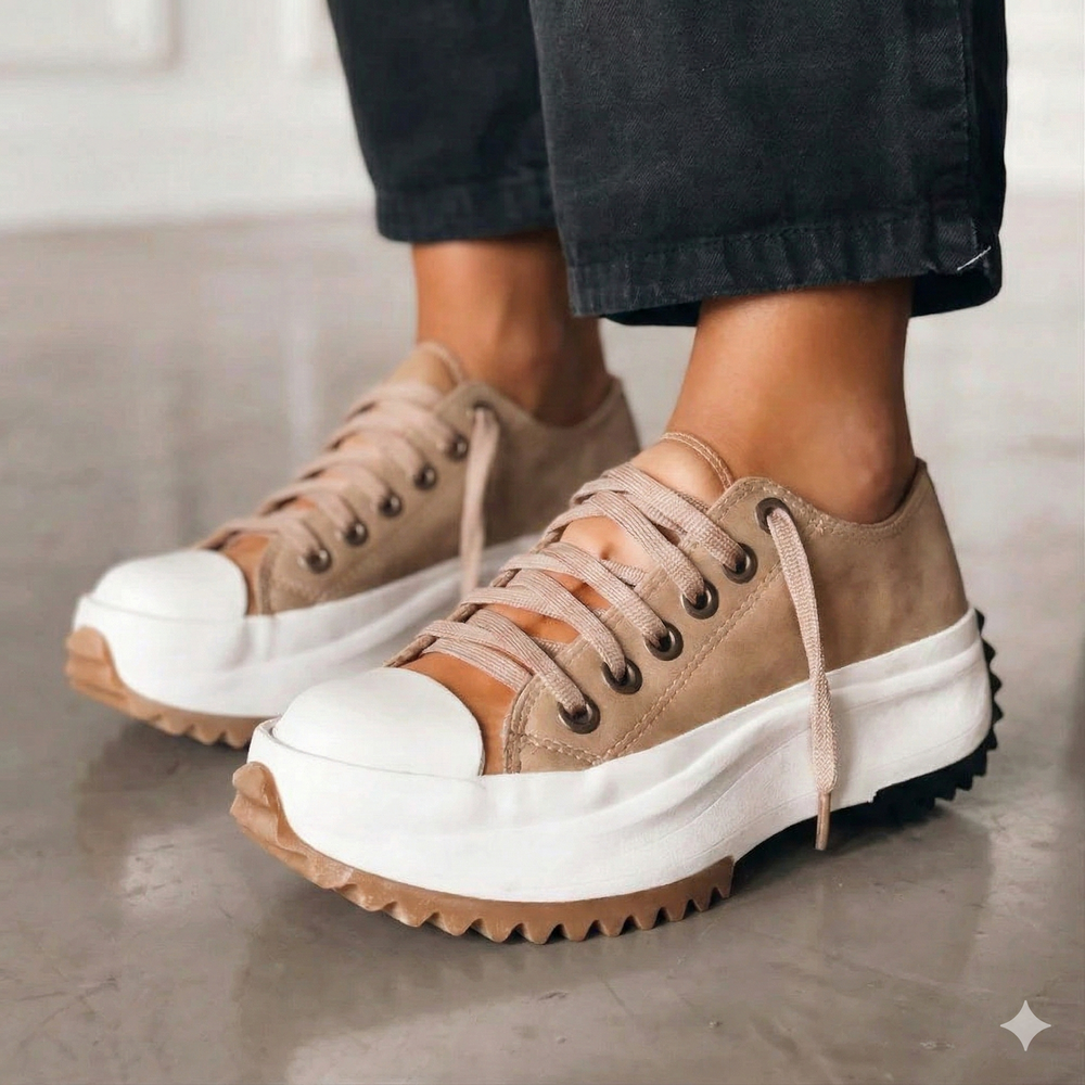 Stijlvolle zwarte dames sneakers Ladia, orthopedisch ondersteunend voor platvoeten, perfect als comfort schoenen.