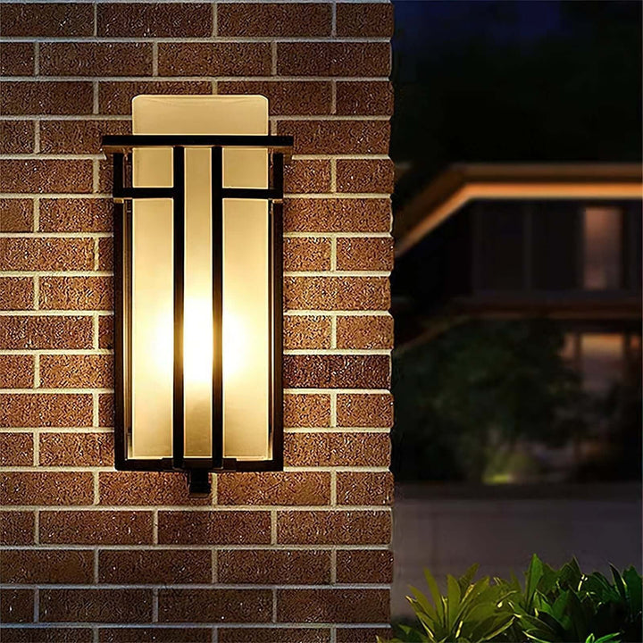 Buiten Wandlamp - IJzer & Glas