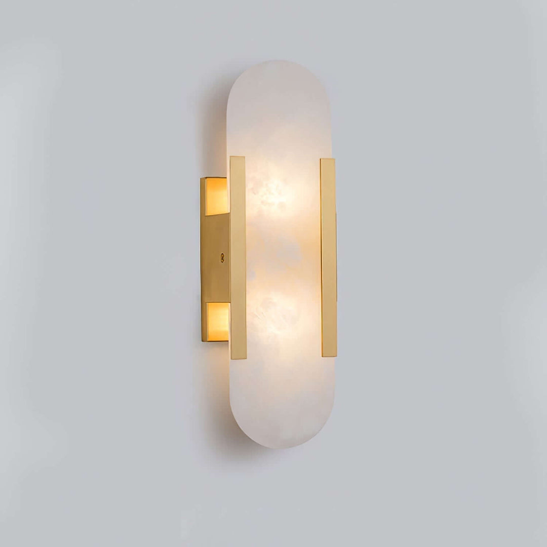 Moderne Wandlamp - Albast & Metaal