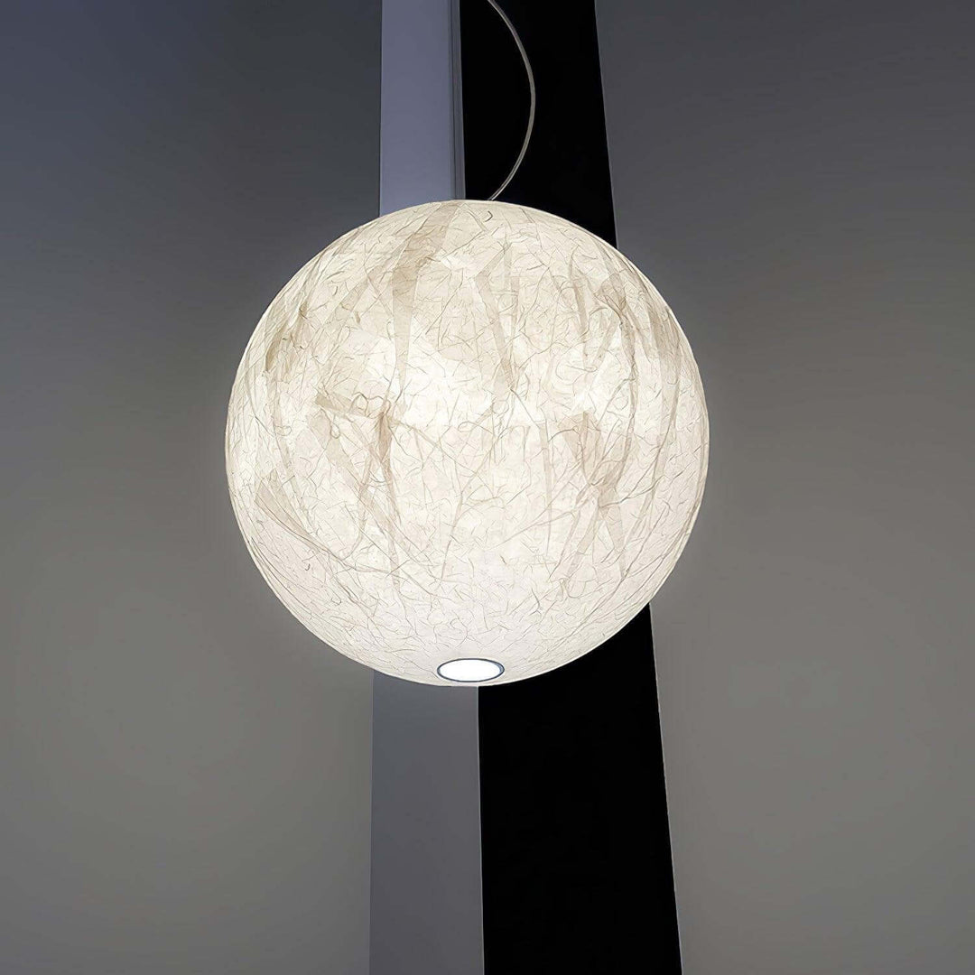 Zijden Hanglamp - Sfeervolle Verlichting voor Uw Interieur