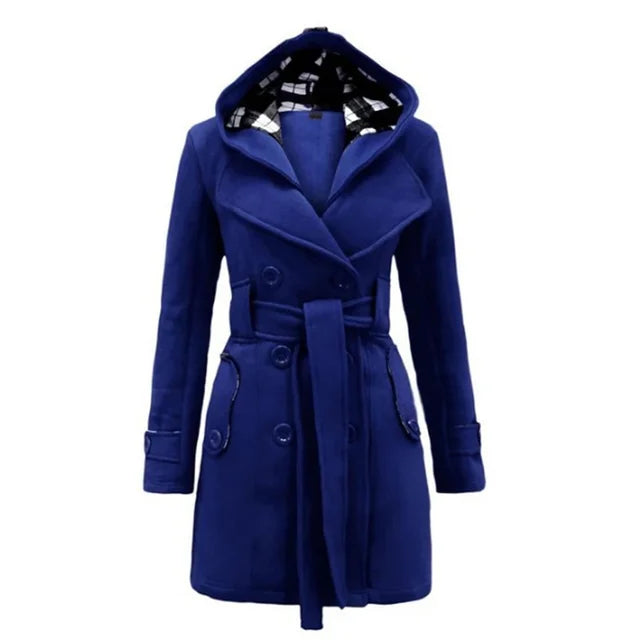 Tijdloze dames trenchcoat, klassieke en chique bovenkleding voor elk seizoen.