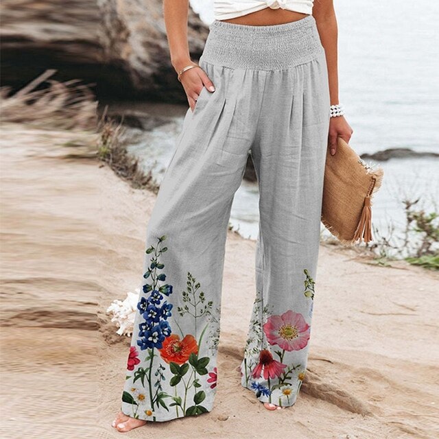 Chique groene dames broek met moderne pasvorm, ideaal voor comfortabele lente/zomer casual en zakelijke mode.