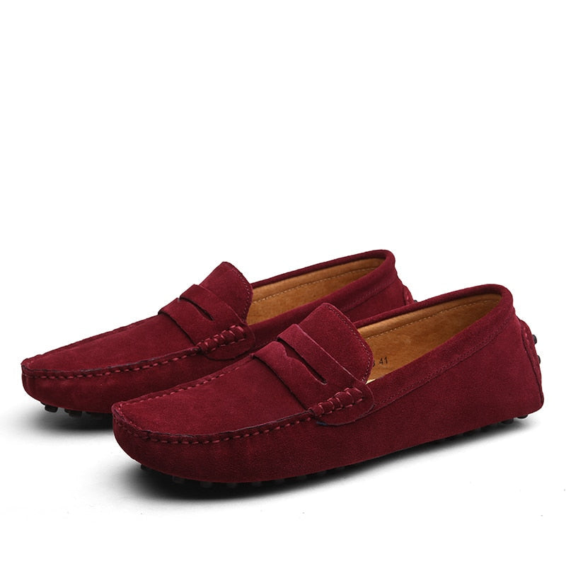 Hoogwaardige leren heren instappers, duurzaam en comfortabel. Stijlvolle en chique schoenen voor heren.