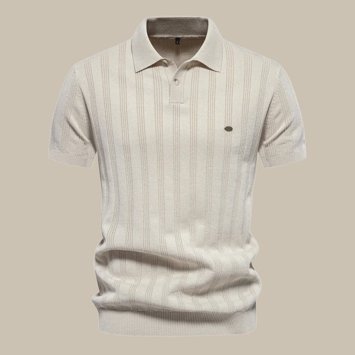 Veelzijdig heren poloshirt; comfortabel voor casual, doch stijlvol voor zakelijke gelegenheden.