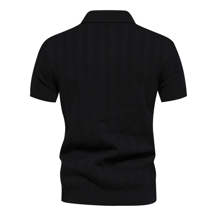 Stijlvol heren poloshirt voor mannen. Een comfortabele keuze voor modieuze dagelijkse en zakelijke casual outfits.