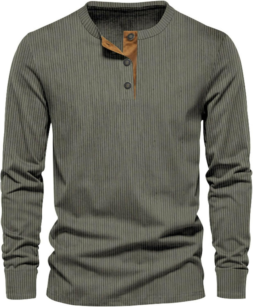 Zacht herenshirt met lange mouwen en knoopsluiting, biedt comfort en stijl voor elke dag. Essentiële mannenmode.