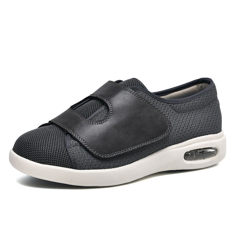 Orthopedische comfortschoenen voor dames, speciaal voor diabetici, brede leest voor oedeem en gevoelige voeten.