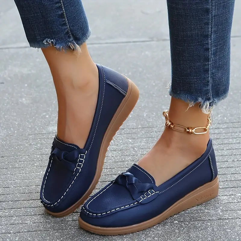 Comfortabele dames instappers, antislip en stijlvol. Perfect voor zomerse casual looks.