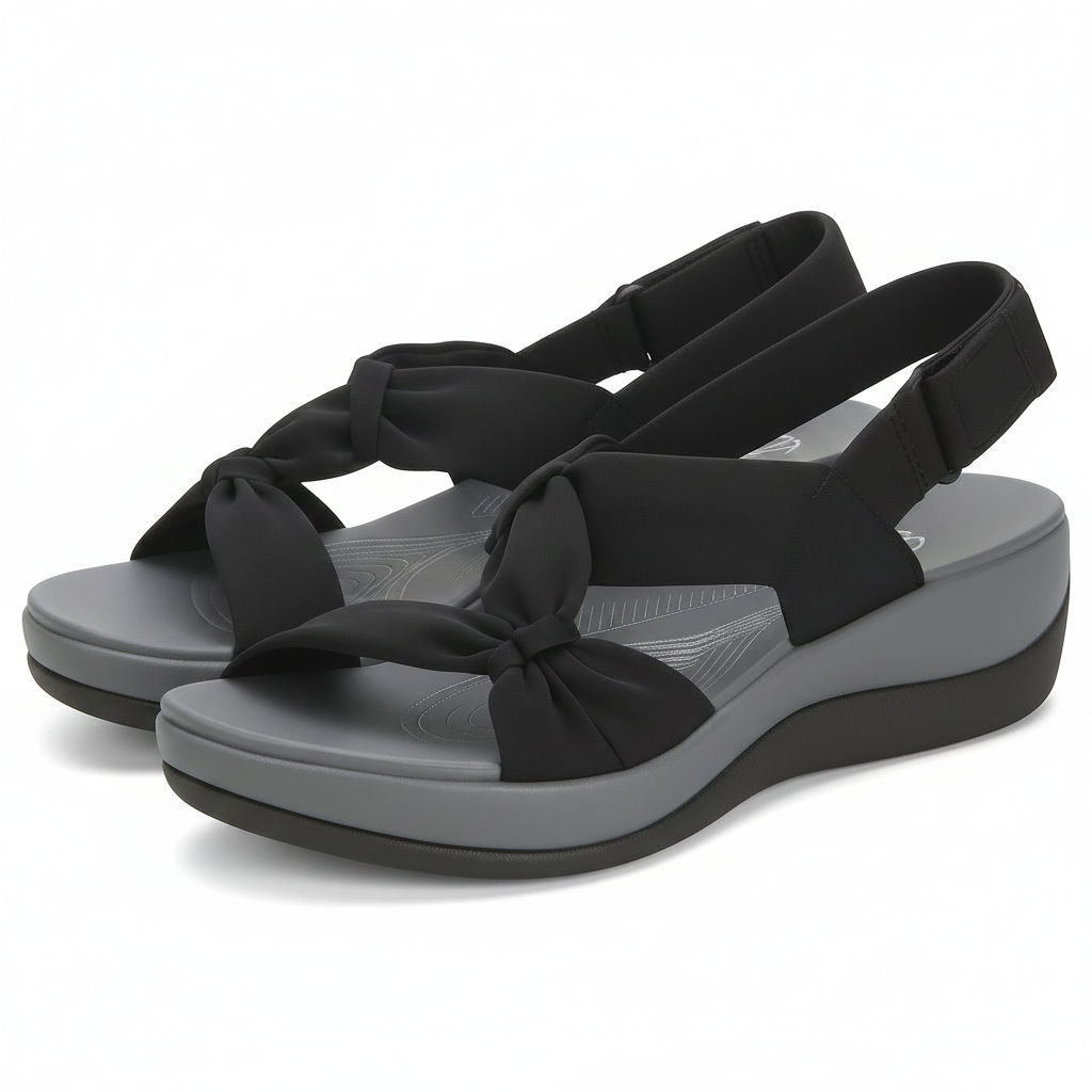 Lichtgewicht dames zomerschoenen: verstelbare orthopedische slippers, perfect voor strand en dagelijks loopcomfort.