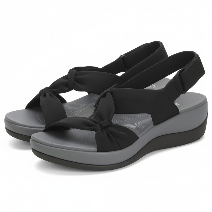 Lichtgewicht dames zomerschoenen: verstelbare orthopedische slippers, perfect voor strand en dagelijks loopcomfort.