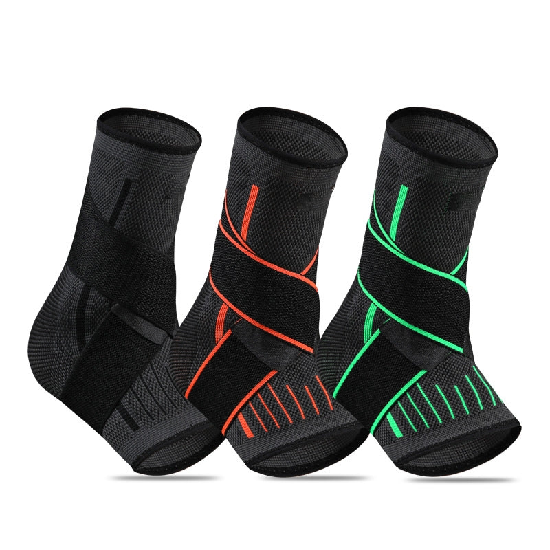Comfortabele enkelbrace met compressie, essentieel voor enkelsteun en snelle pijnverlichting bij blessures.