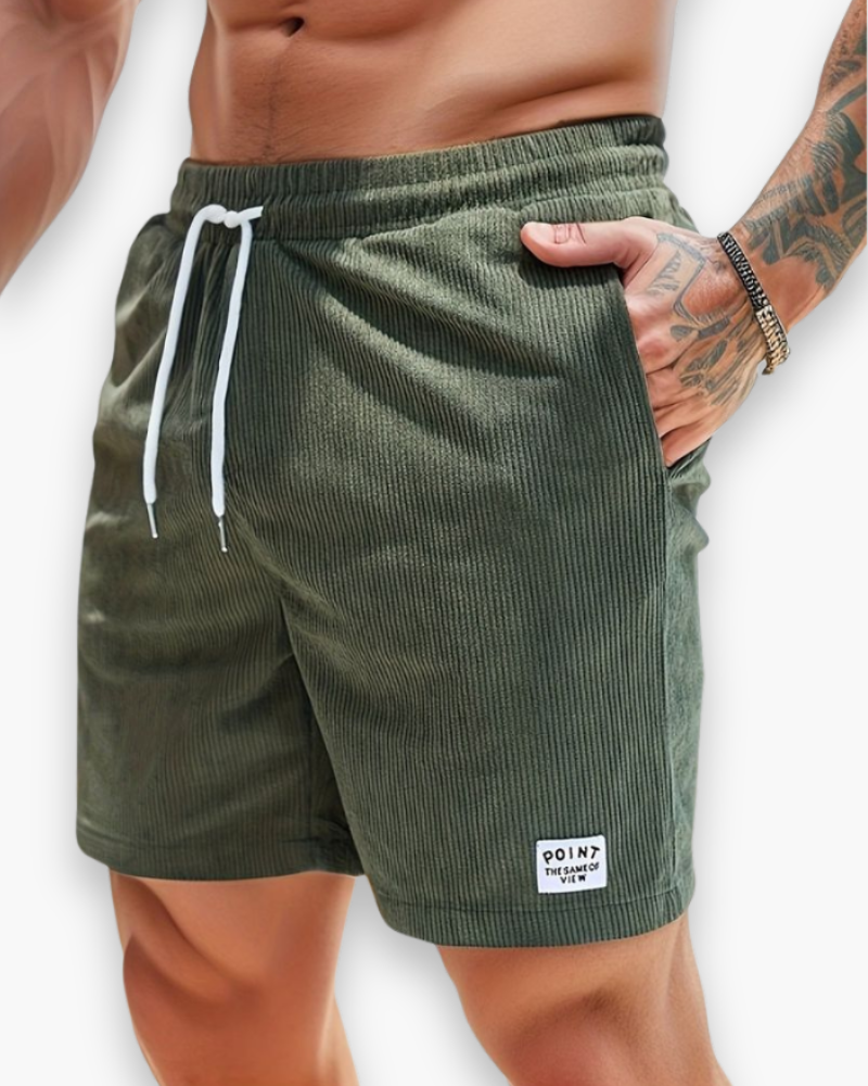 Comfortabele heren casual shorts voor de zomer, perfect voor strand of vrije tijd. Relaxte pasvorm, stijlvol.