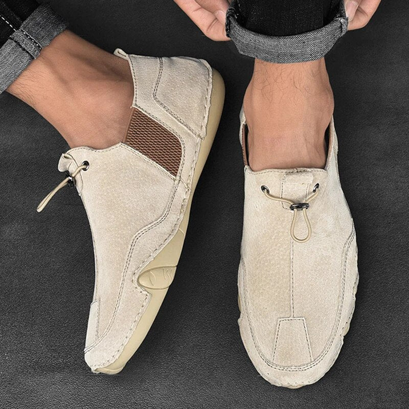 Comfortabele heren instappers loafers, ideaal voor alledaags gebruik. Stijlvol voor lente en zomer.