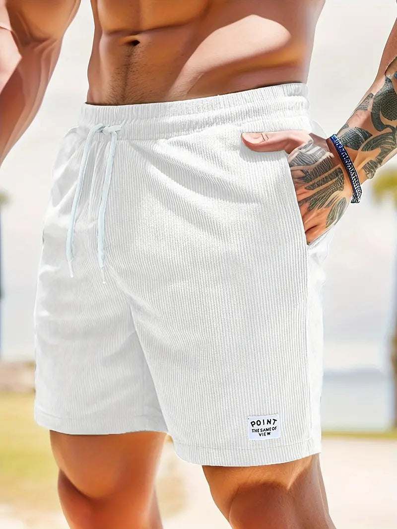 Veelzijdige heren zwemshort voor zomerkleding en zwemmen, met optimale comfortabele elastische taille.