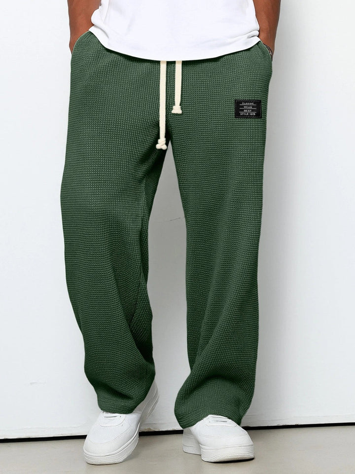 Veelzijdige heren comfortbroek, perfect voor thuis, reizen of een ontspannen uitje. Ademend en soepel.