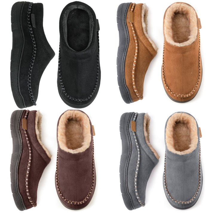 Herenpantoffels: het ultieme geschenk voor comfort en stijl, perfect voor thuisgebruik en ontspanning.