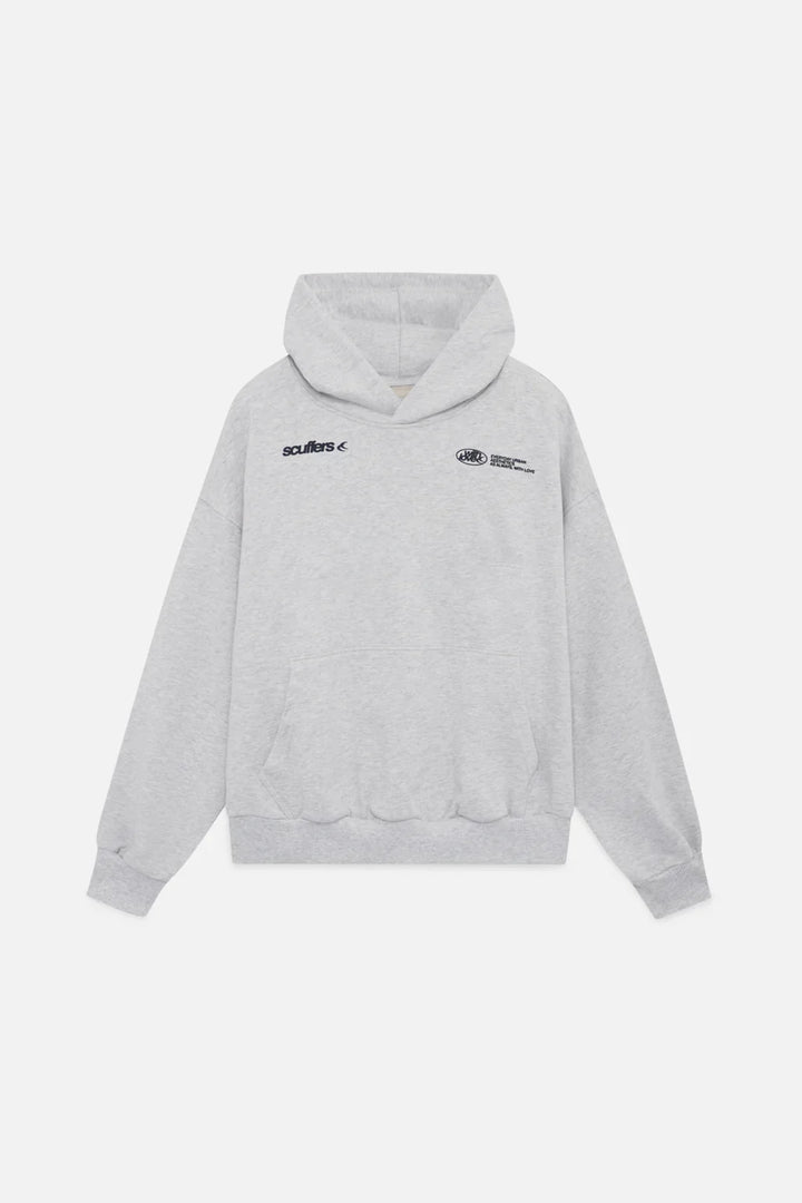 "Comfortabele, stijlvolle vrouwenhoodie in blauw, bordeauxroze; symbool van zelfliefde, ontspannen pasvorm, minimalistisch de