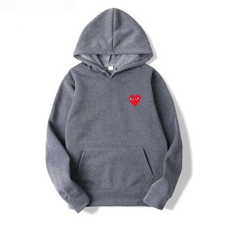 Heren- en damesmode: comfortabele unisex hoodie voor een casual look. Perfect als warme trui of sportief kledingstuk.