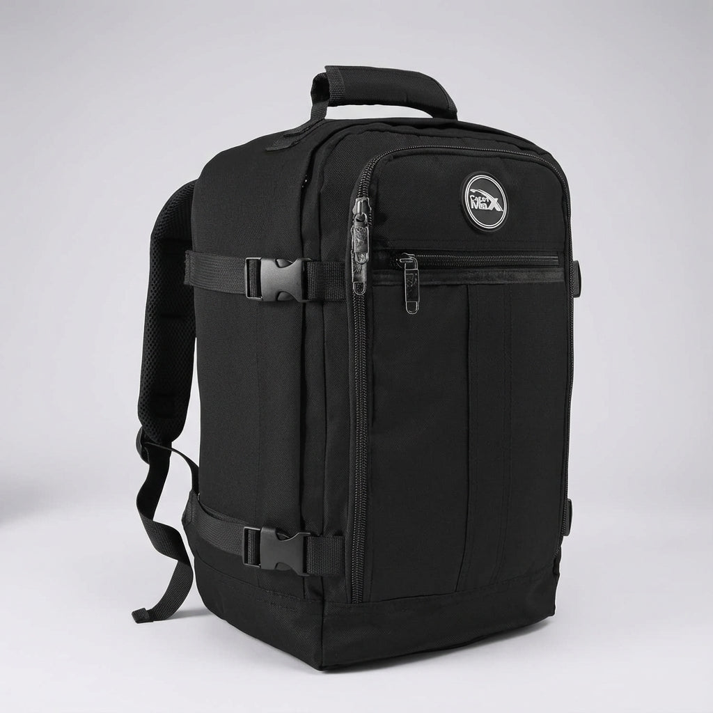 Ergonomische 30 liter backpack met comfortabele schouderbanden, geschikt voor dames en heren.