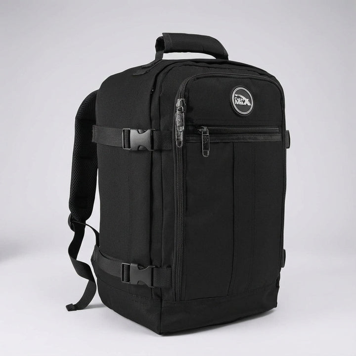 Ergonomische 30 liter backpack met comfortabele schouderbanden, geschikt voor dames en heren.